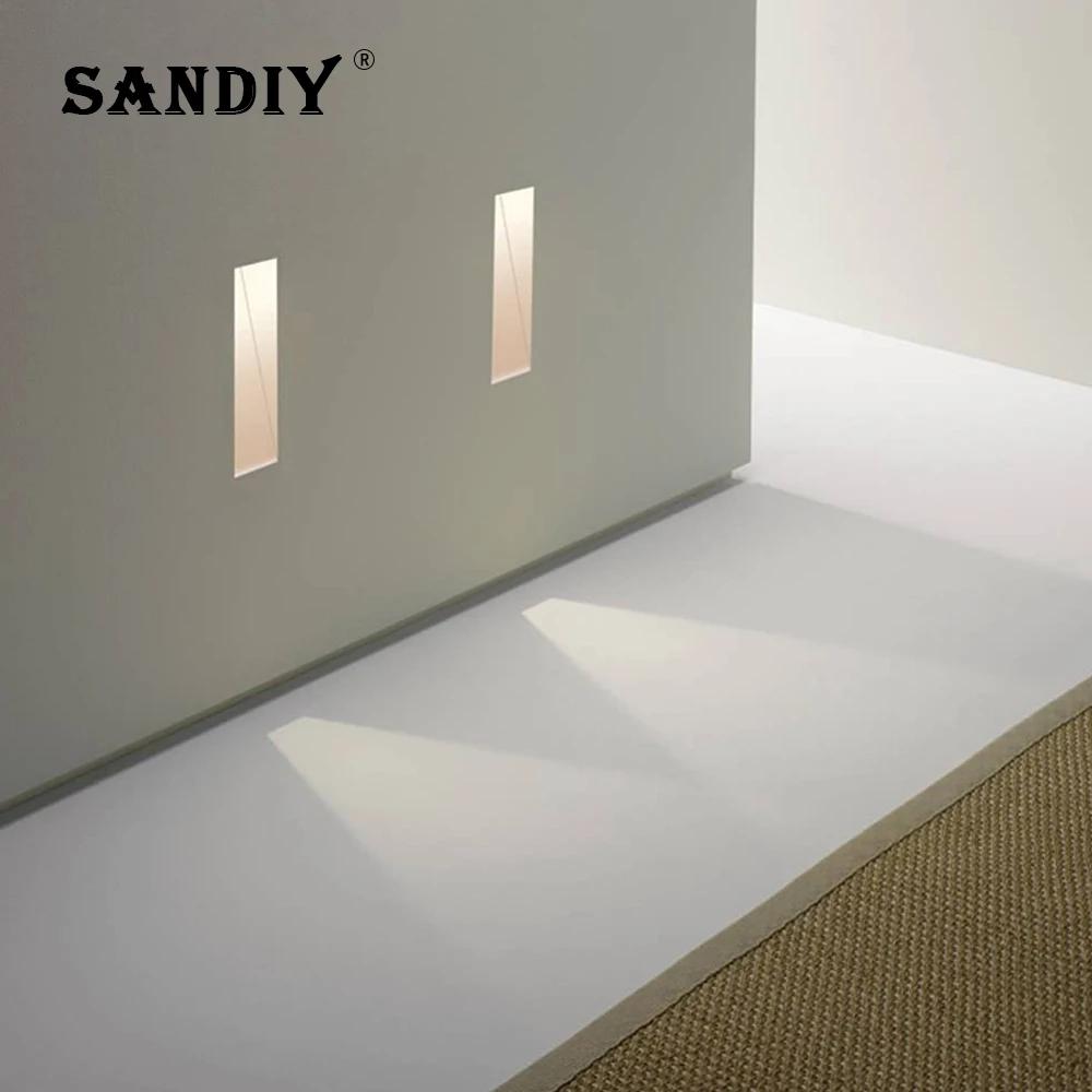 Sandiy led   Ӻ ߰  ħ  ֹ  Ȩ ׸   frameless    110 v/220 v    ǰ  ⱸ